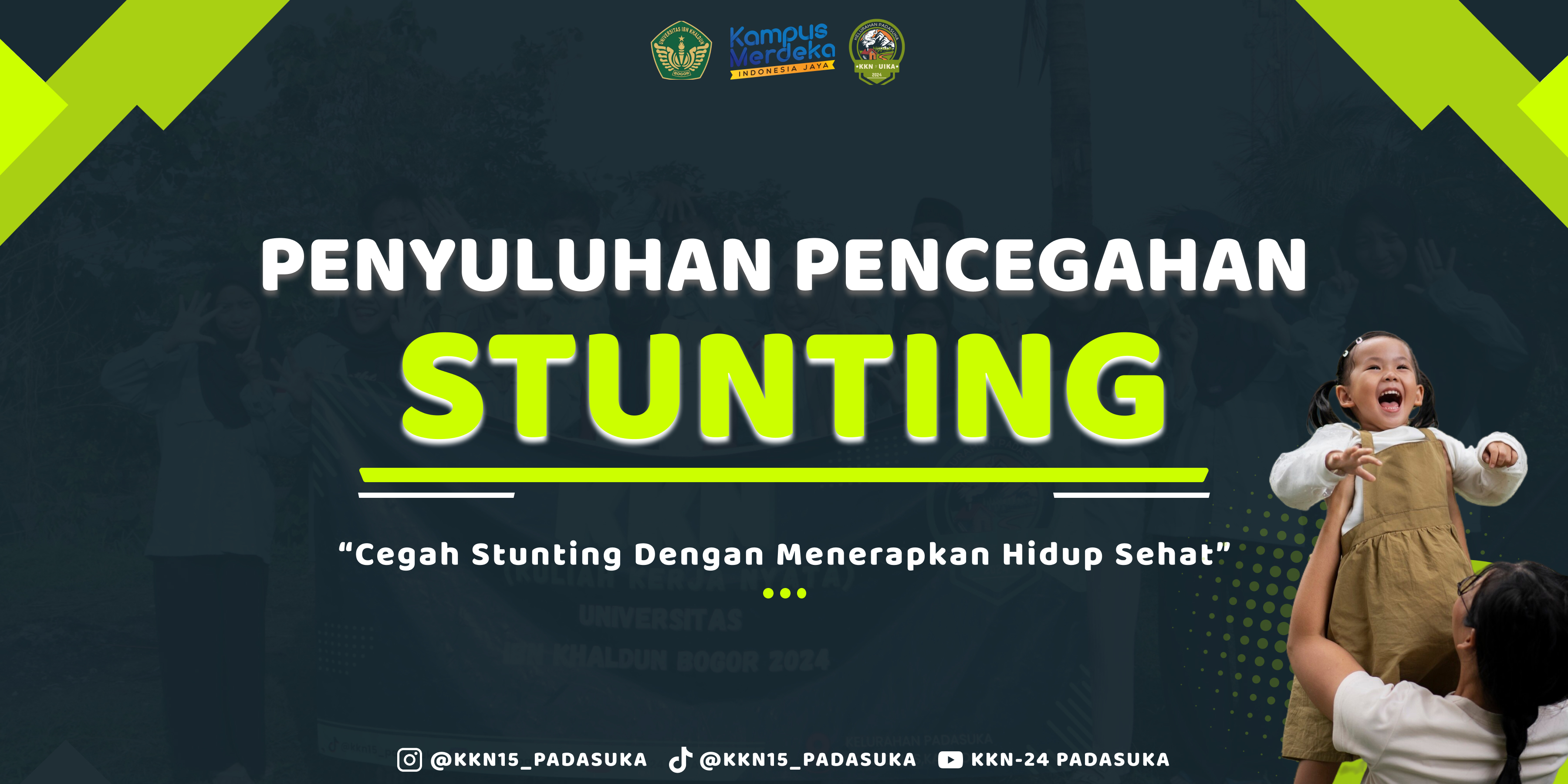 Banner Backdrop Penyuluhan Warga